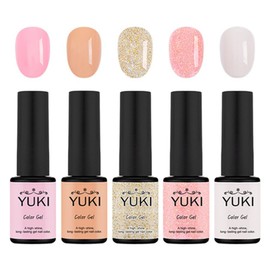 Yuki Cherry Blossom Spring Color Collection Gel Nail 5-piece Set, Pink Blossom + Pink Pop + Maple Jewel + Love Affair + Clean Pink, 1 Piece / 유키 벚꽃 봄컬러 컬렉션 젤네일 5종 세트, 핑크블라썸 + 핑크팝 + 메이플쥬얼 + 러브어페어 + 클린핑크, 1개