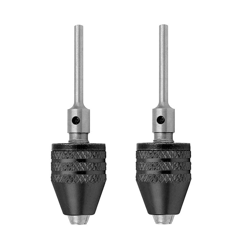 Mesee Keyless Mini Drill Chuck Adapter, 0.3-3.4 mm Quick Release