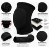 Protective Knee Pads for Sports – Shock-Absorbing Sponge Support Sleeves