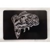 Large Mouth BASS Billet Aluminum Hitch COVER-4x6