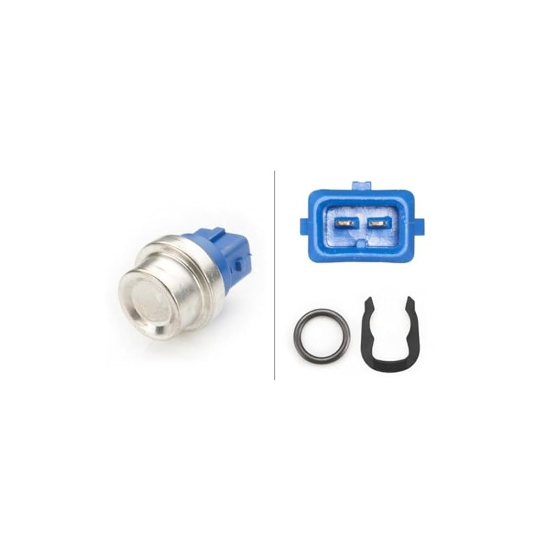 HELLA 6PT 009 107-551 Sensor, coolant temperature - 12V -
