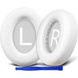 SOULWIT Professional Earpads for Bose 700 Noise Cancelling Wireless Headphones, Ear Pads Cushions Replacement - White