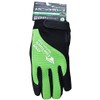Touchscreen Compatible Gloves, Fine Touch Mechanic Gloves (L), Green