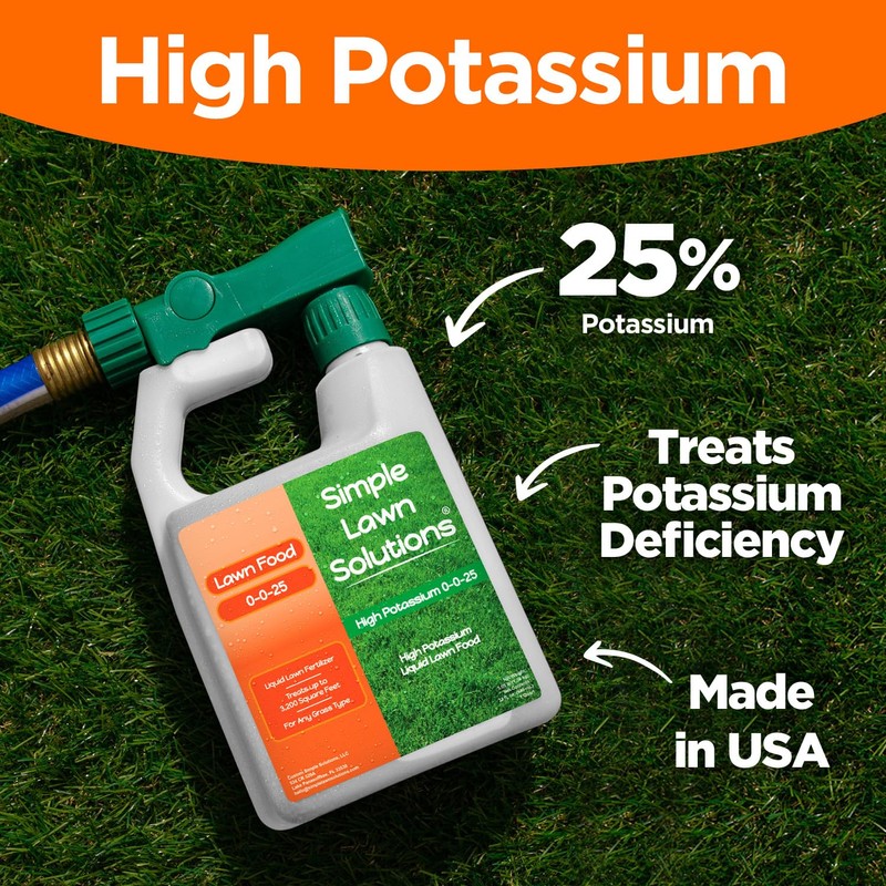 Simple Lawn Solutions - High Potassium Lawn Food Liquid Fertilizer
