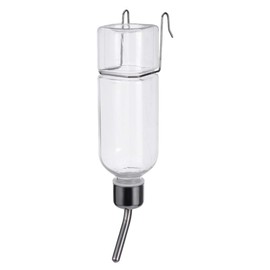 Balacoo - Botella de Agua para Animales pequeños, sin Goteo, dispensador de Agua, Fuente de hidratación por Gravedad, alimentador para Perros, Gatos, Conejos, Jaula de hámster o Perrera, tamaño S,