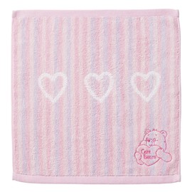 Marushin 5545002300 Hand Towel, Care Bear Heart, Handkerchief, Characters, 100% Cotton, Antibacterial, Deodorizing, Present, Gift, Birthday