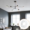 Upgraded Version - 2 Sets 4" Diameter Light Fixture Mounting