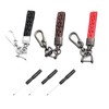 EULAPGOE 3pcs Leather Car Keychain Universal Keychain Leather Keychain, Leather