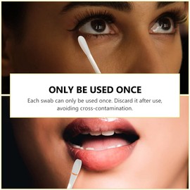 COHEALI Vitamin E Swabs 120Pcs Disposable VE Swabs Applicators Lip Gum Dental Care VE Swabsticks