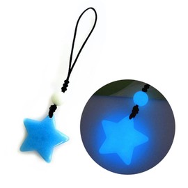 BOGEEL Glow in Dark Star Pendant Phone Chain Charm Hanging Rope Lovely Phone Strap Bag Decoration Lanyards Keychain Accessory