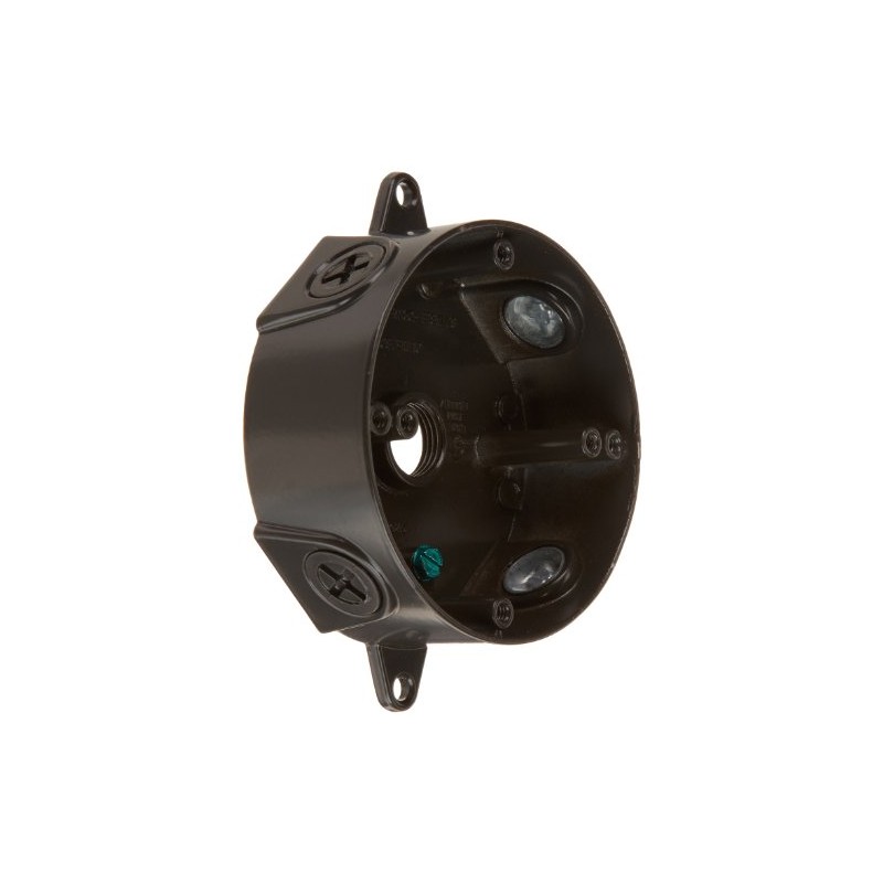 RAB Lighting RAB VXCA Weatherproof Round Box, Bronze