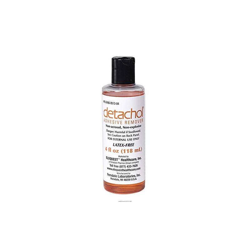 Detachol Adhesive Remover, 4 oz Bottle