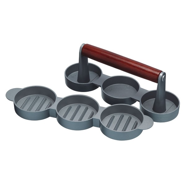 KitchenCraft Home Made Non Stick Mini Burger Press in Gift