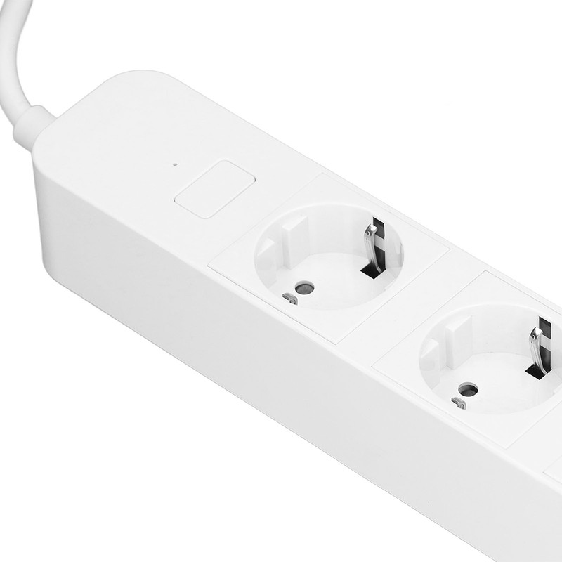 Smart Power Strip 3 Outlets 2 USB Ports 1 Type
