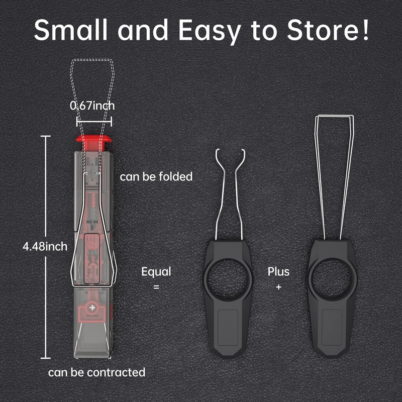 KEMOVE P10 2-in-1 Switch Puller Keycap Puller for Mechanical Keyboard,