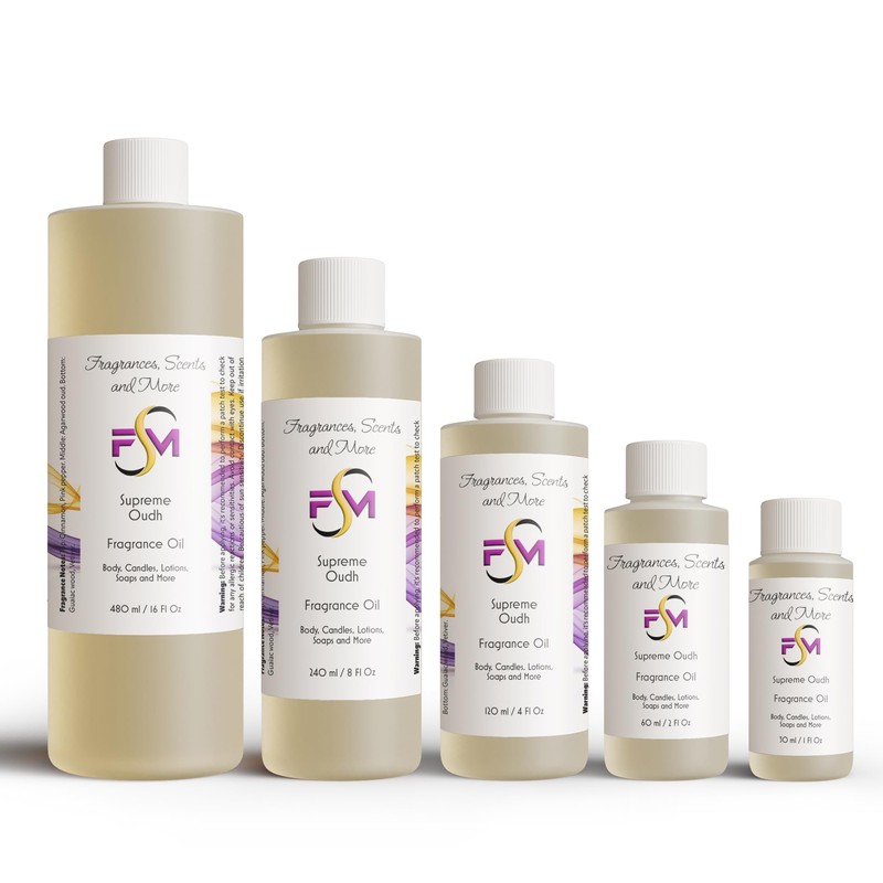 Supreme Oudh Fragrance Oil - 1 Fl Oz Glass Roll