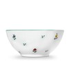 GMUNDNER KERAMIK Bowl Capacity: 1 Litre Scattered Flower Crockery Handmade