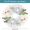 Oubonun Lazy Susan Organizers Set of 8, 12.8’’ x 11.7’’