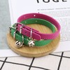 eMagTech 2PCS Cat Collar with Bell PU Leather Comfortable Kitten