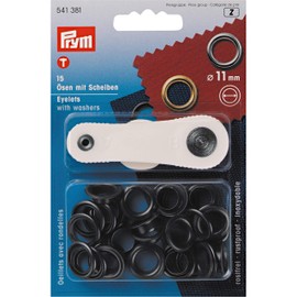 Prym - Prym Bronze (11mm) Eyelets and Washers - 1 Count