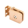 Glass Shower Door Hinges, Brushed Nickel Finish Mini Hinge Glass