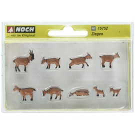 Noch 15752 H0 Figuren Ziegen, Einheitsgröße, Bunt