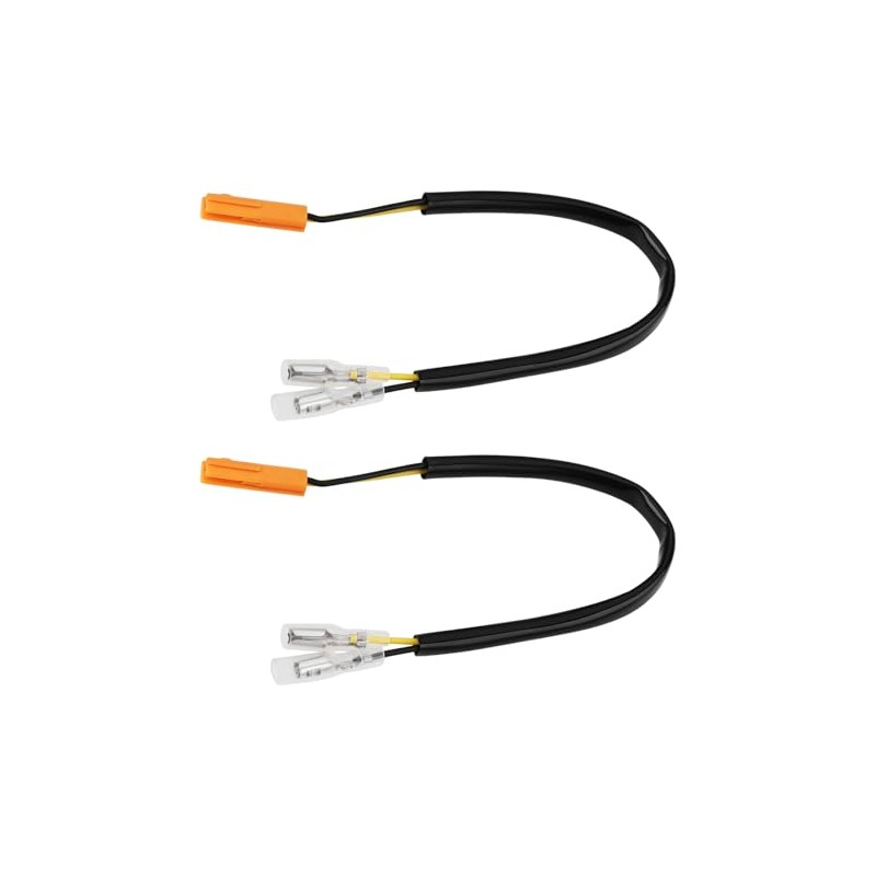 1 Pair 2-Pin Indicator Connector Wiring Harness Adapter Compatible with