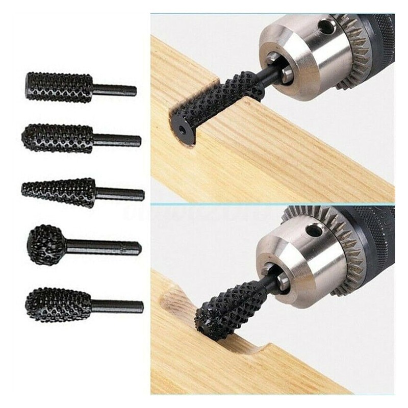 KOLIBROX 1/4'' DIY Drill Bit Set - Precise Carpentry Tools