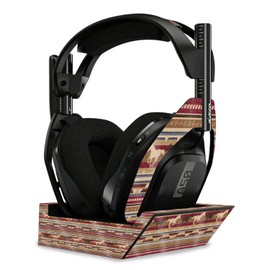 MightySkins Glossy Glitter Skin Compatible with Astro A50 Wireless Headphones + Base Station (Gen 4) - Western Horses | Protective, Durable High-Gloss Glitter Finish | Easy to Apply | Made in The USA