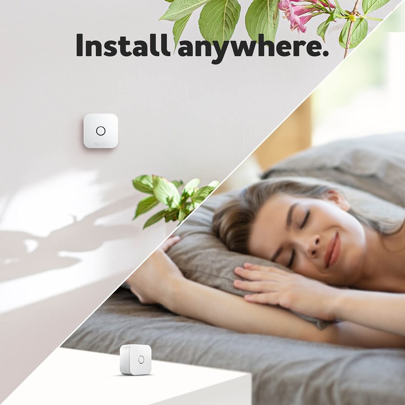 Aeotec aërQ Temperature, Humidity, Dew Point Sensor - Wireless, Battery