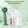 Shampoo Espuma Para Pestañas Y Brocha Para Extensiones Kit