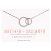 A+O Gifts for Mom, Mother Daughter Gift - Interlocking Circle