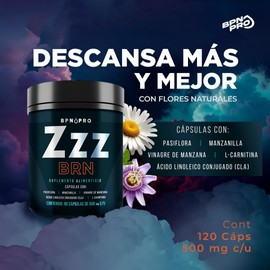 🌙 BPN PRO ZZZ BRN – Cápsulas Nocturnas Naturales para Dormir y Quemar Grasa Mientras Descansas 😴🔥