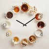 Wall Clock 30 x 30 cm Aluminium Dibond Kitchen Clock
