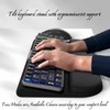 Ceizext Ergonomic Keyboard Wrist Rest Pad - 17.13x9.8 Inch Non-Slip