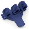 Ashton and Wright - Triple Metal Pen Holder with Pocket
