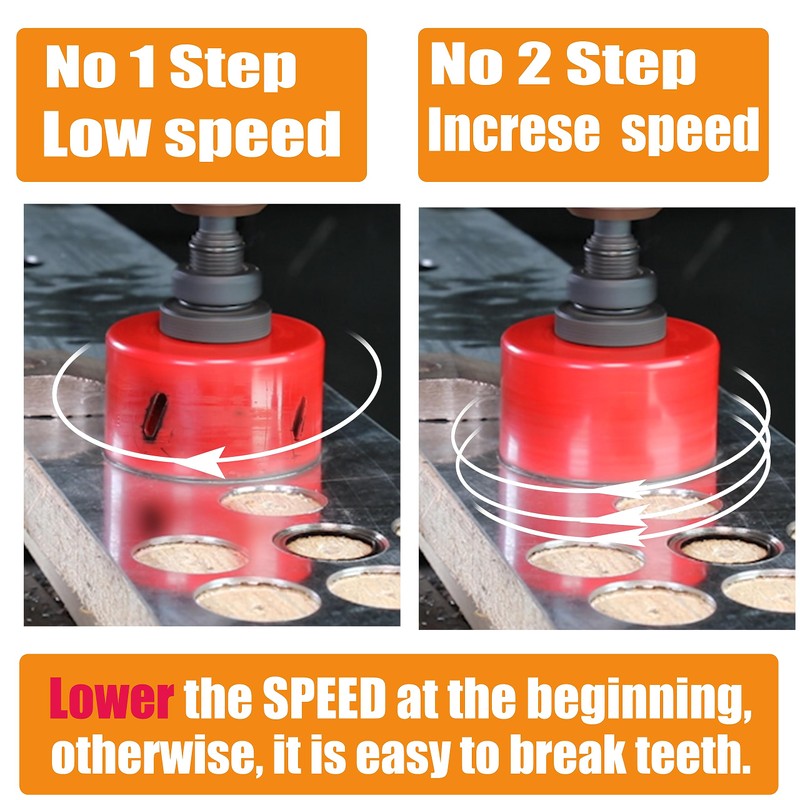 WowSupM 80 mm HSS Bi Metal Hole Saw cutter for