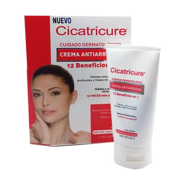 Crema Antiarrugas 12 en 1 Cicatricure para piel seca de