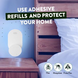 Electronic Fly Trap Refills - 10 Glue Boards - Gnat Traps for Indoor House, Fruit Fly Trap Indoor, Bug Light Trap Indoor - SMART PROTECTOR