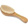GranNaturals Soft Bristle Hair Brush - Curved Boar Bristle Vintage