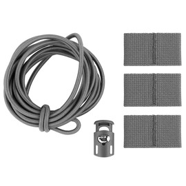 Tactical Flag Bungee Shock Cord with Cord Locks – 208cm/6.82ft Elastic Fastener Strap for MOLLE Webbing, Plate-Carrier, Backpack, Pouch, and DIY Gear Attachment (WG)