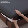 Queen Size Fitted Bed Sheet - Hotel Luxury Single Fitted