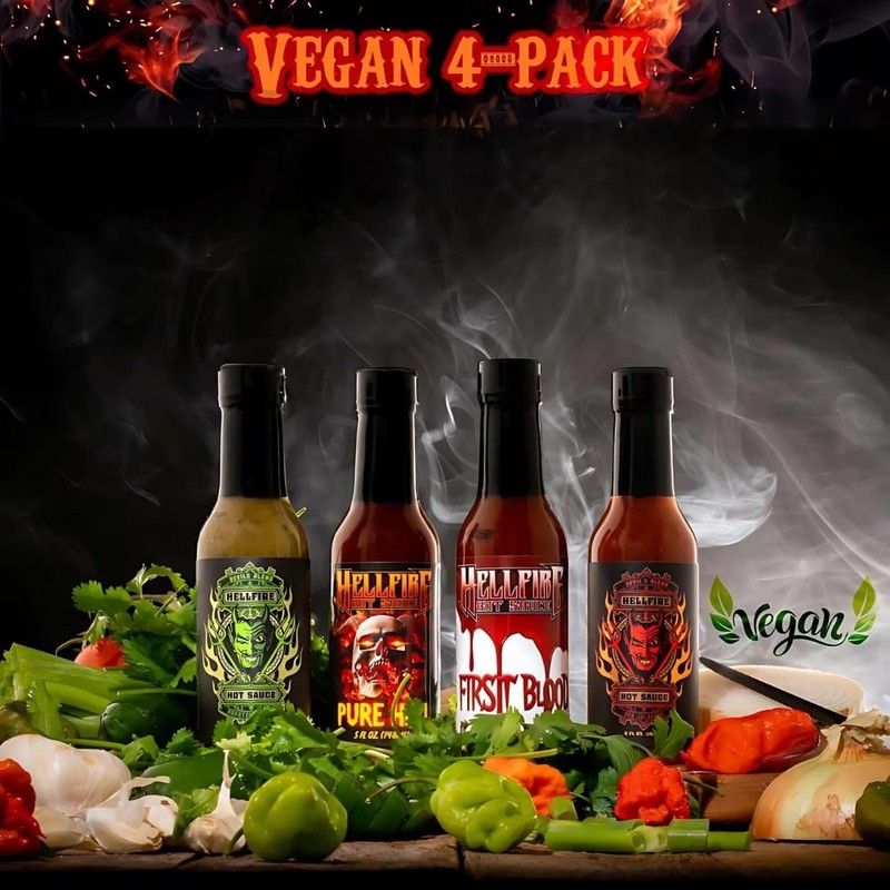 Hellfire Hot Sauce First Blood - Natural Gourmet Hot Sauce