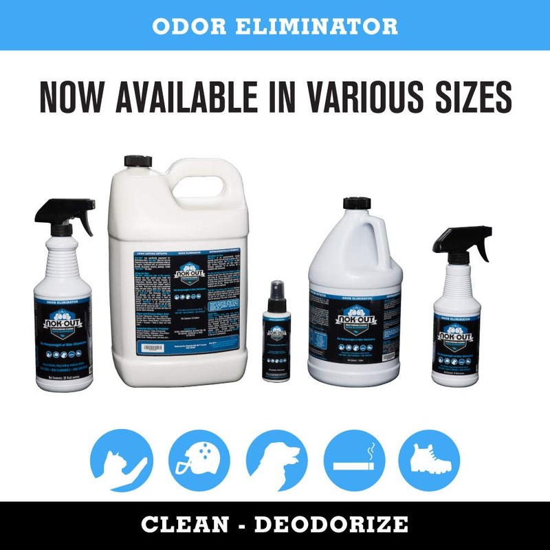 NOK OUT Odor Remover, Pet Deodorizer and Cleaning Spray, Made