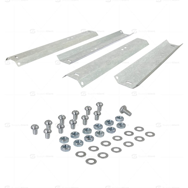 Everflow GWHS24 Water Heater Stand, Galvanized Steel, Chrome 24 in.