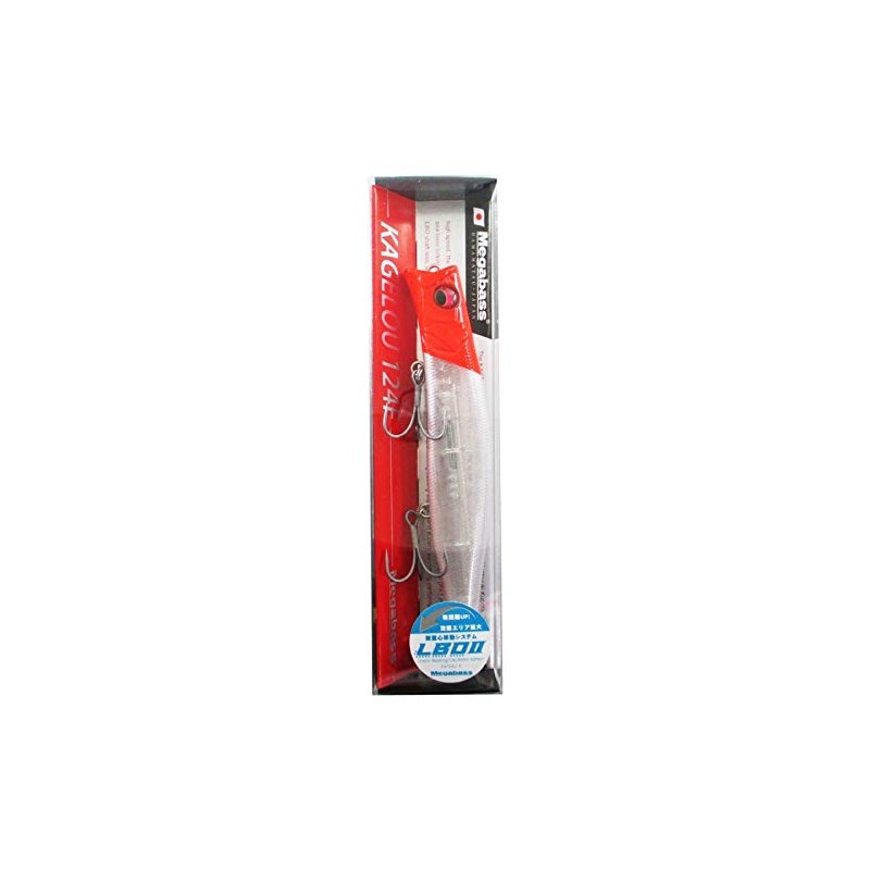 Megabass KAGELOU 124 GP Redhead