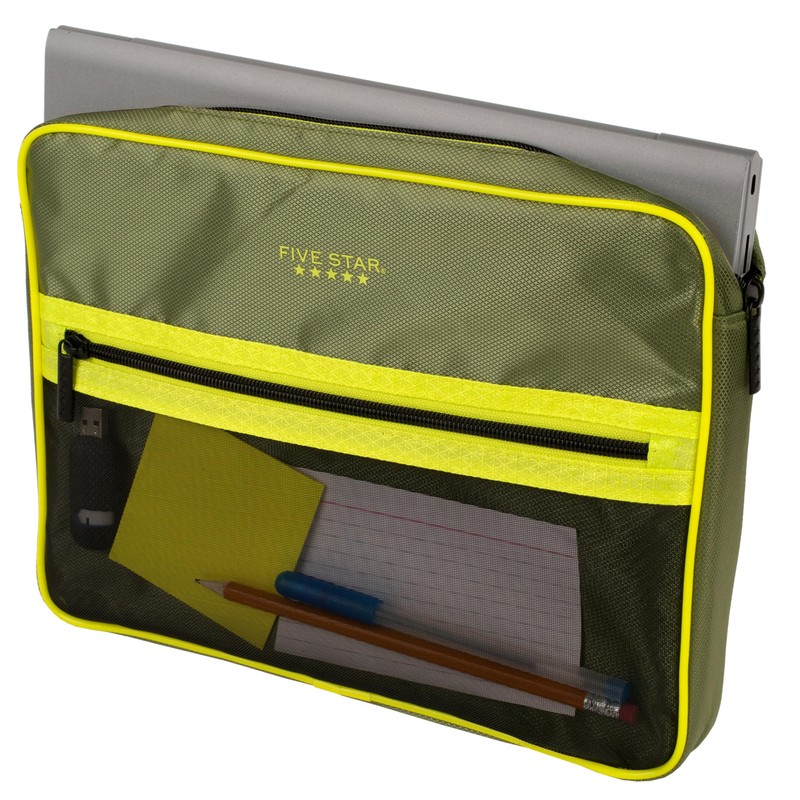 Five Star Zipper Binder, 3 Inch 3-Ring Binder with D