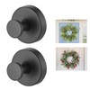 Suction Cup Wreath Hanger，Suction Cup Hooks Hanging 15 Lbs，Waterproof Suction