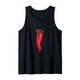 Corno Ionian Horn Red Chilli Neapolitan good luck charm Gift Tank Top