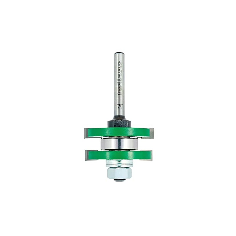 Trend CraftPro Tongue and Groove Router Cutter Bit, 1/4 Inch